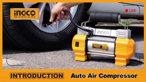 INGCO AUTO AIR COMPRESSOR 
ضاغط هواء للسيارة