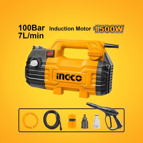 INGCO High Pressure Washer (1500W)
غسالة ضغط عالي من ماركة إنجكو