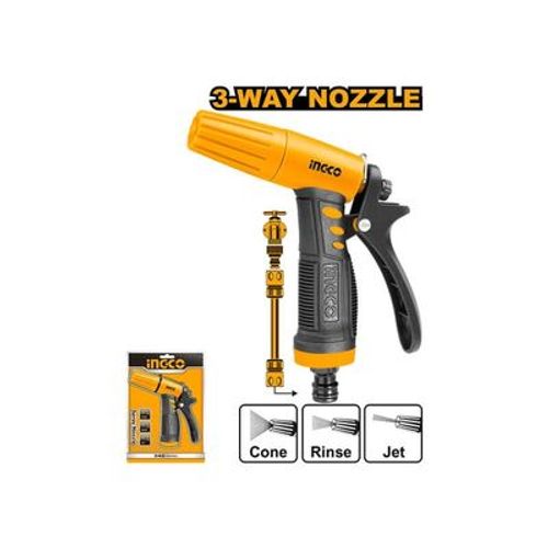 Ingco plastic Trigger Nozzle 3-way Nozzle 
فوهة زناد بلاستيكية