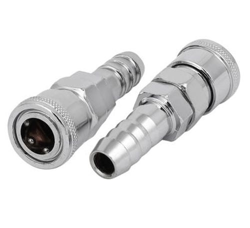 Silver Airhose  Quick connector 
موصل سريع لخرطوم الهواء