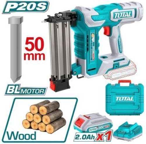 TOTAL Cordless Brad Nailer (20V)
مسدس مسامير لاسلكي 20 فولت