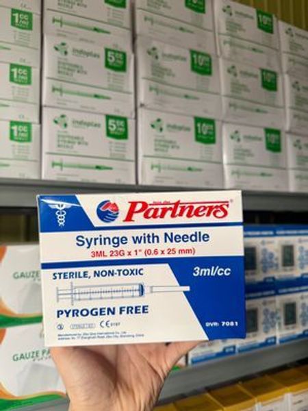 PARTNERS 3ML SYRINGE