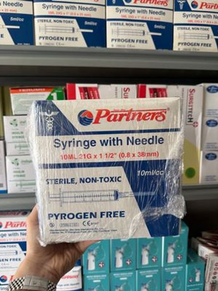 PARTNERS 10ML SYRINGE