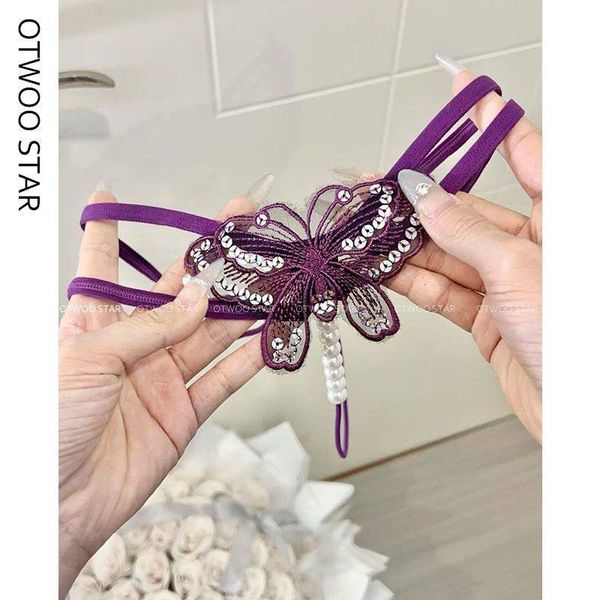 Butterfly Style Pearl Gstring 
(GS-PRL010-PU-F)

