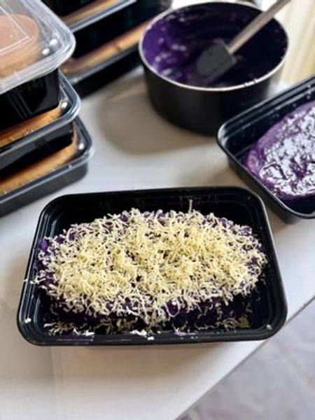 Ube Yema Cake